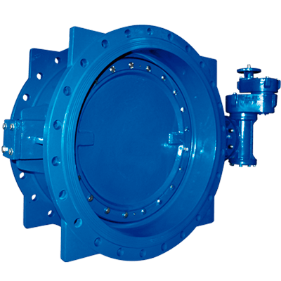 Double eccentric butterfly valve